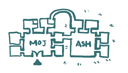 Hand-drawn concept diagram explaining the relationship between existing Ministry pages and the Accessibility Support Hub.