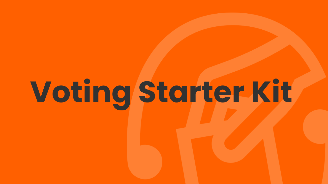 Voting Starter Kit project preview